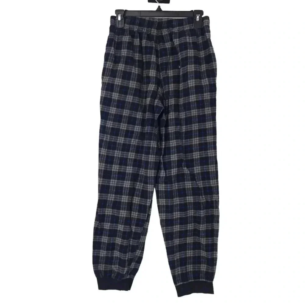 NORDSTROM MEN’S SHOP FLANNEL PAJAMA PANTS SMALL TAPERED LOUNGEWEAR BOTTOMS
